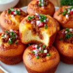Chili Cheese Stuffed Muffins First Image