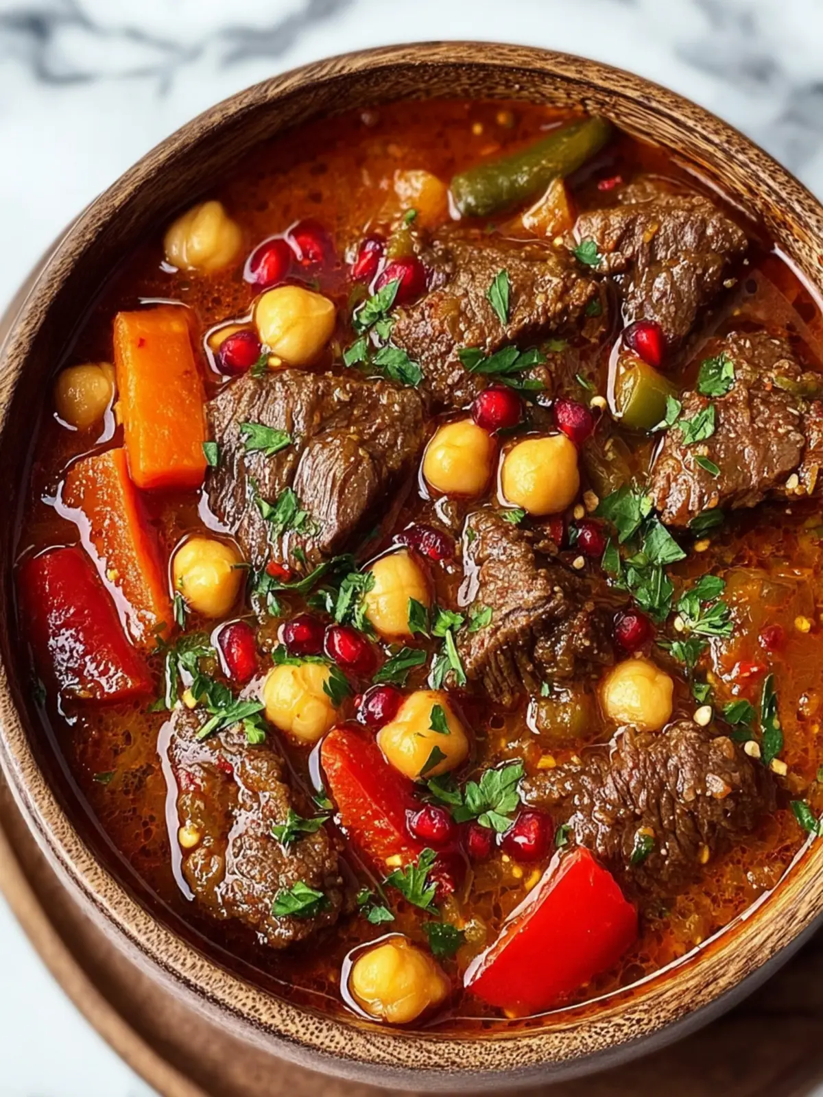 Moroccan Spiced Beef Stew First Image