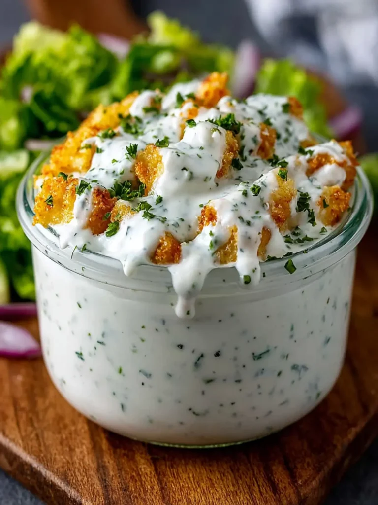 Homemade Ranch Dressing First Image
