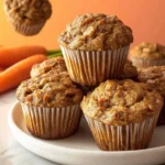 Healthy Carrot and Banana Muffins (Easy & Fluffy) First Image