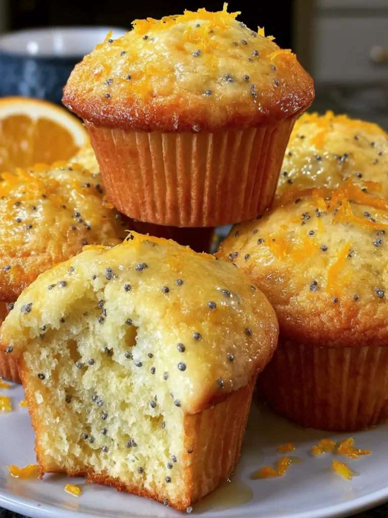 Orange Poppy Seed Muffins: 7 Ways to Brighten Your Day First Image
