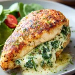 Spinach Stuffed Chicken First Image