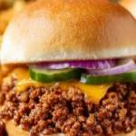 Easy Slow Cooker Sloppy Joes First Image