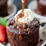 Chocolate Caramel Mug Cake First Image