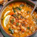 Lemony Kale White Bean Soup First Image