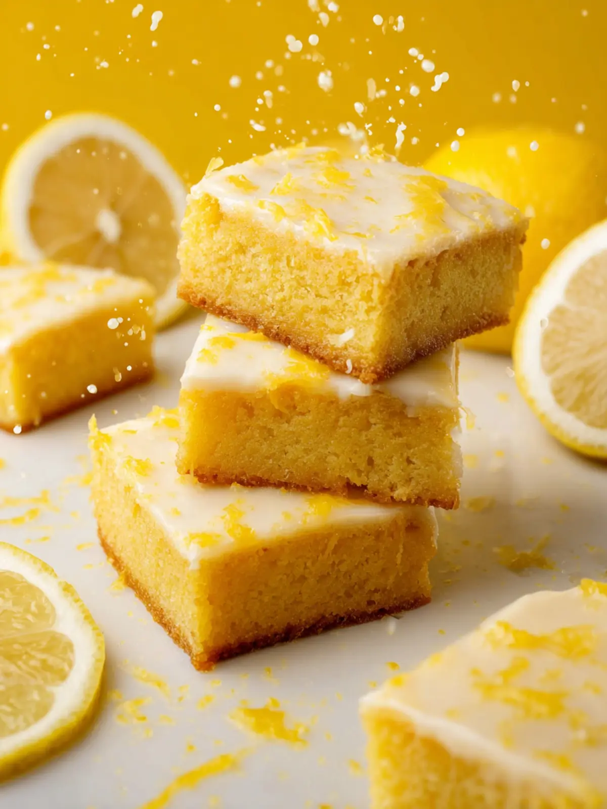 One Bowl Lemon Brownies First Image