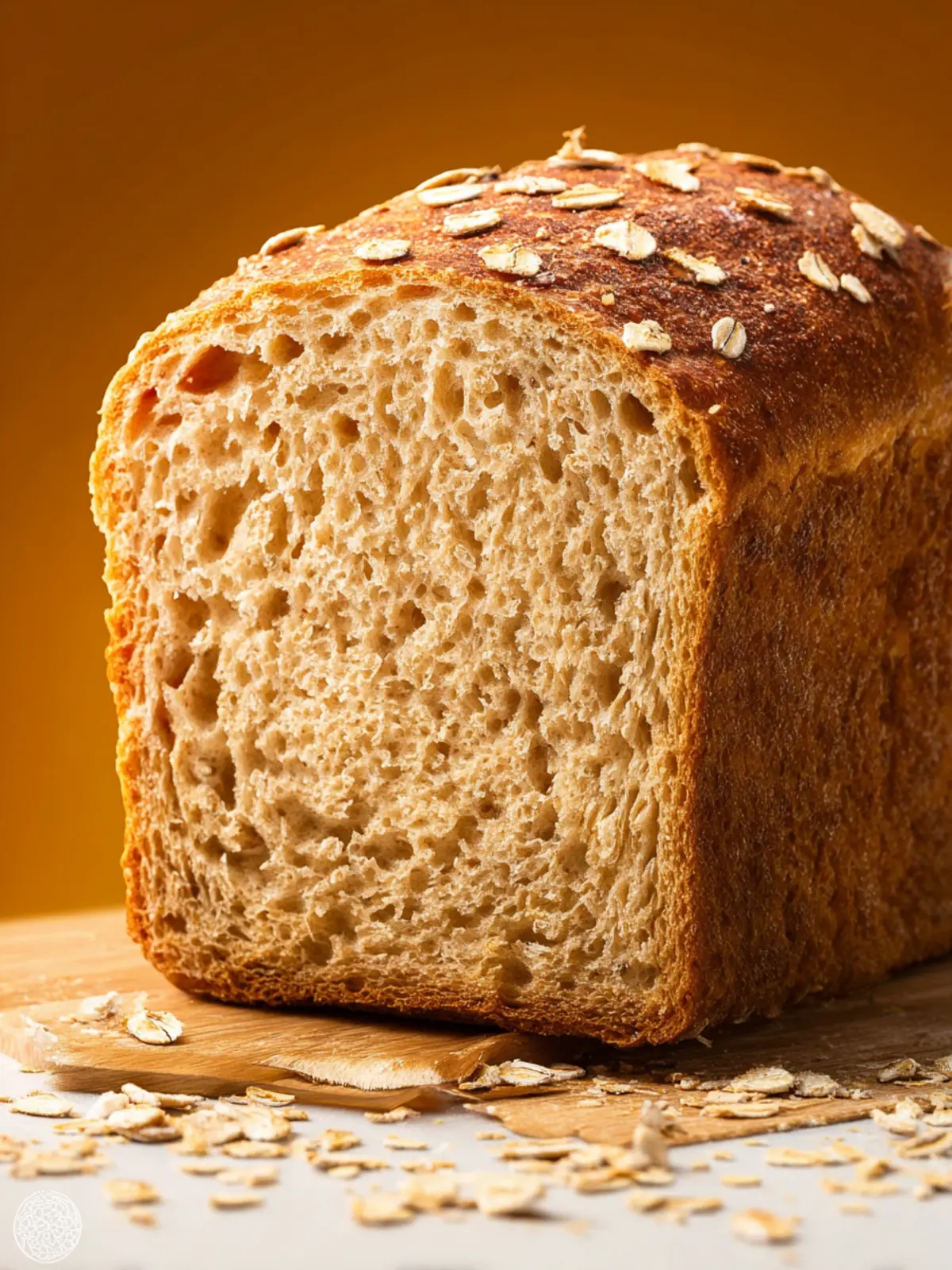 Bread Machine Oatmeal Bread First Image