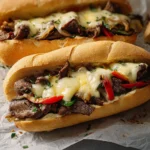 Air Fryer Philly Cheesesteak First Image