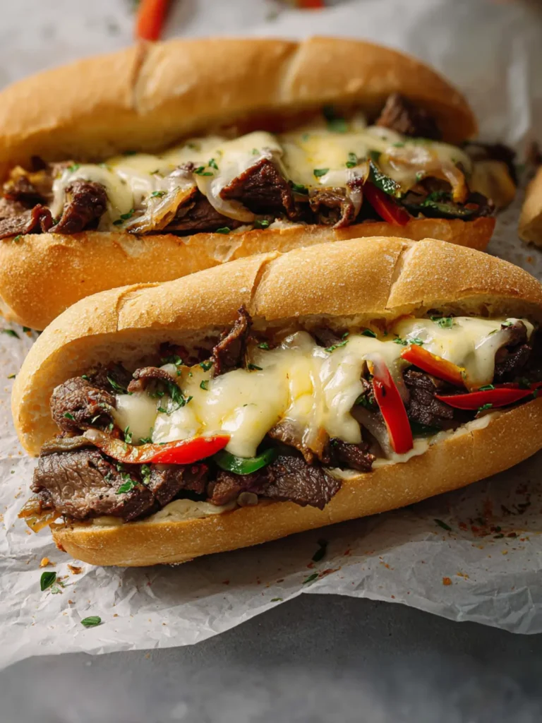 Air Fryer Philly Cheesesteak First Image