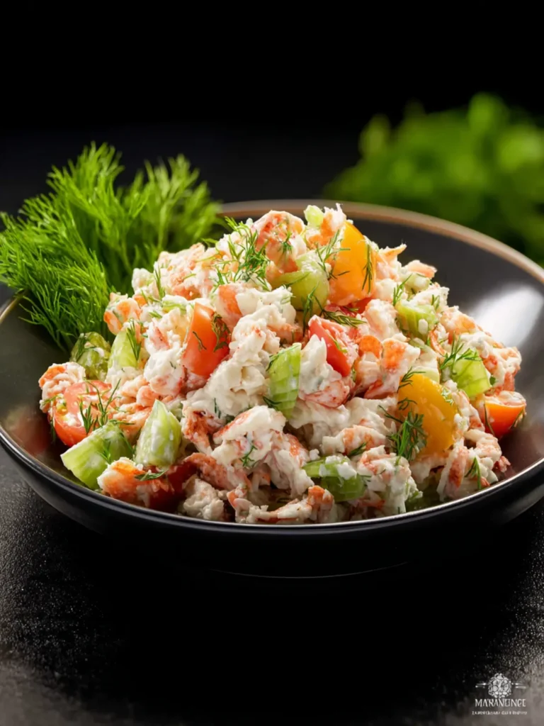 Crab Salad Recipe First Image