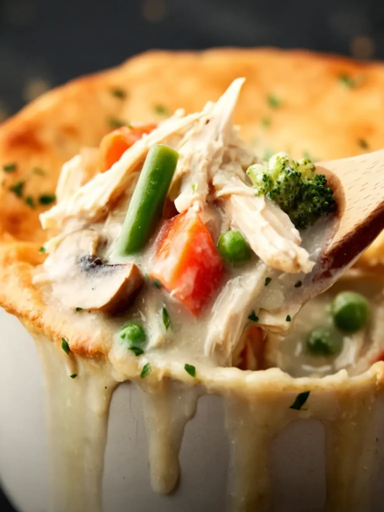 Crustless Chicken Pot Pie First Image