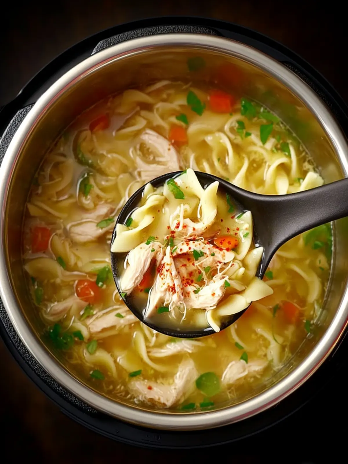 Instant Pot Chicken Noodle Soup First Image