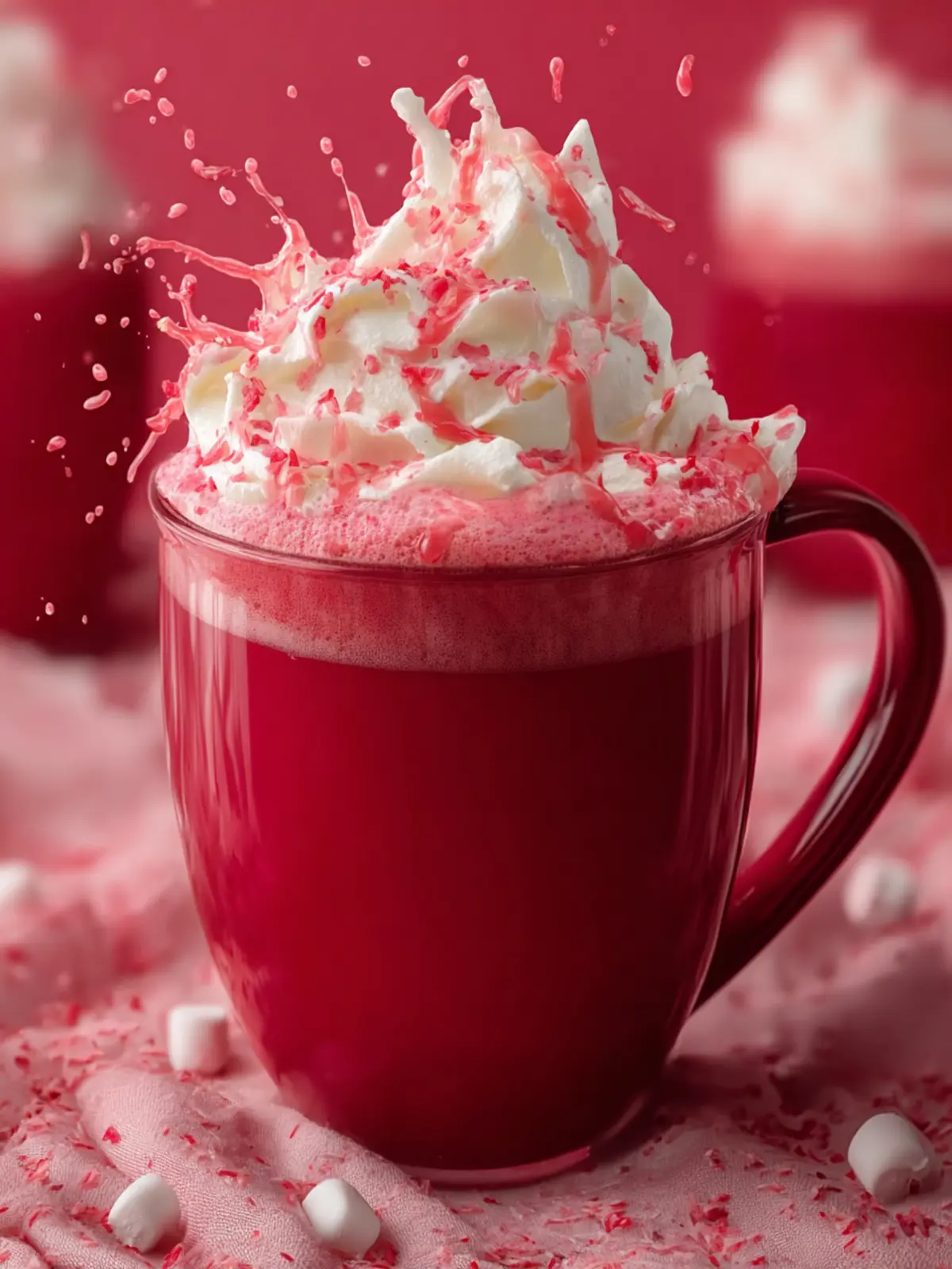 Red Velvet Hot Chocolate Recipe First Image