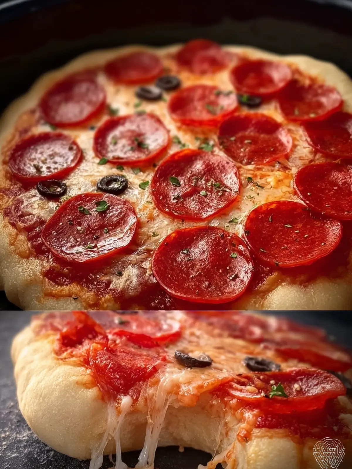 Slow Cooker Pizza First Image