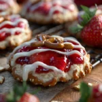 Strawberry Pretzel Cookies First Image
