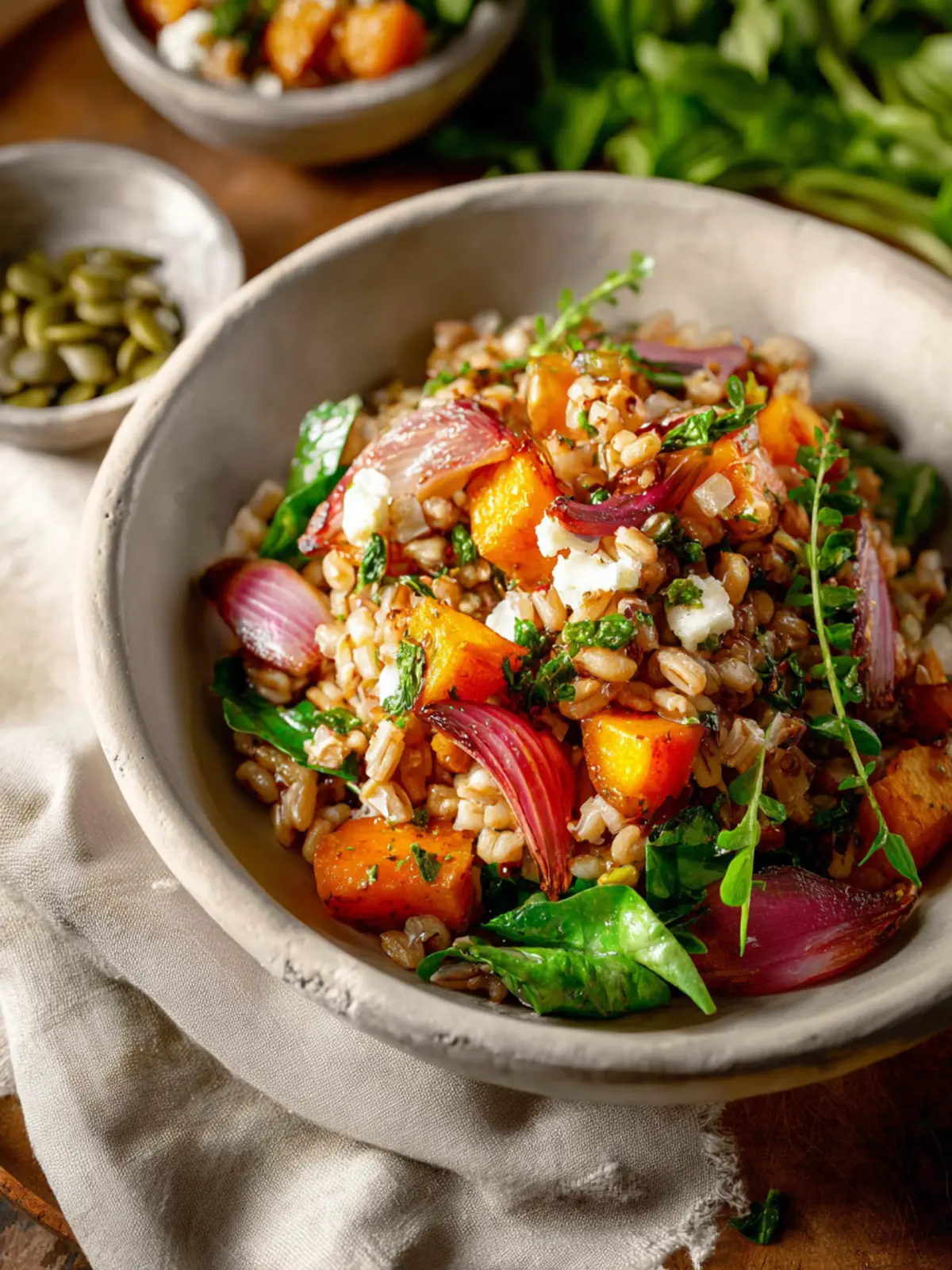 Warm Farro Salad First Image