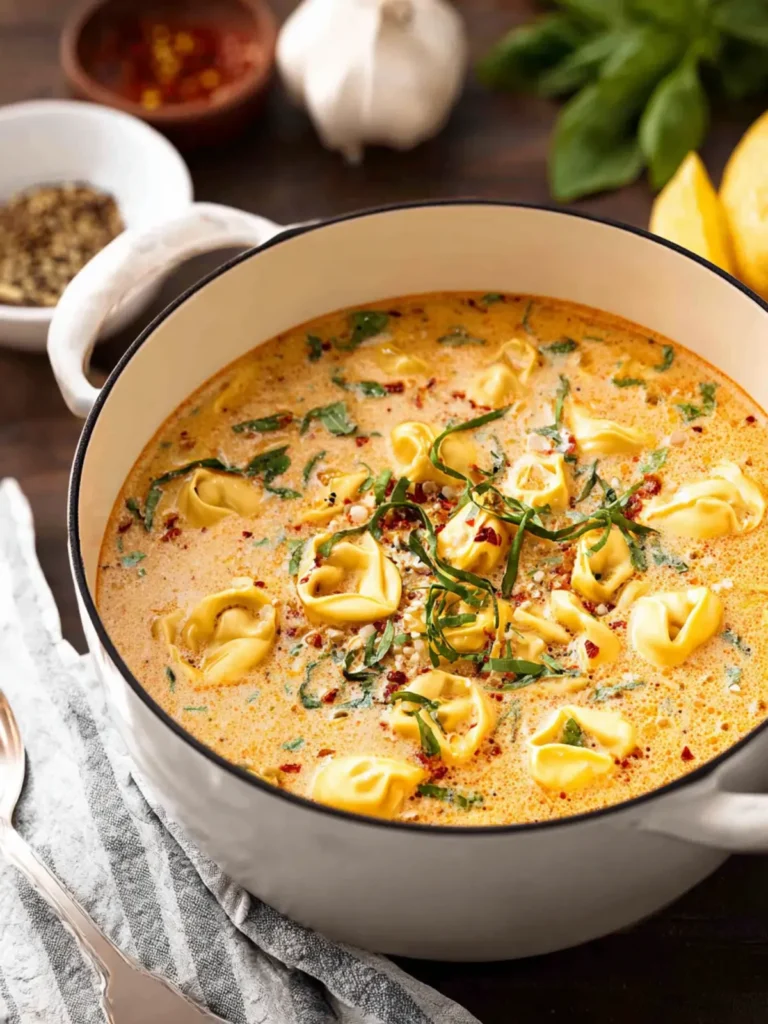 Creamy Tortellini Soup First Image