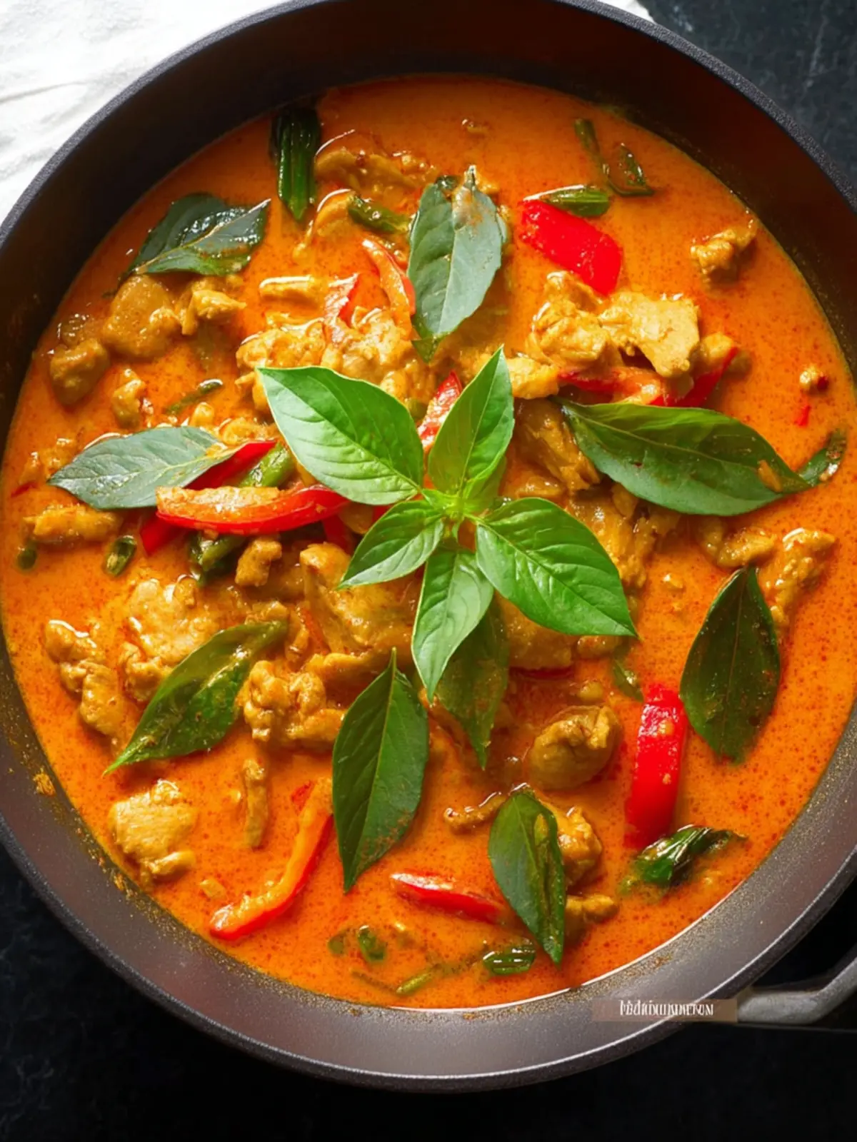 Best Thai Panang Chicken Curry First Image