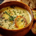 Delicious Country French Garlic Soup First Image