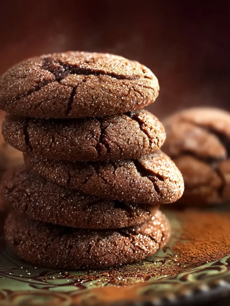 Chocolate-Cinnamon Sugar Cookies that Delight Your Tastebuds! First Image