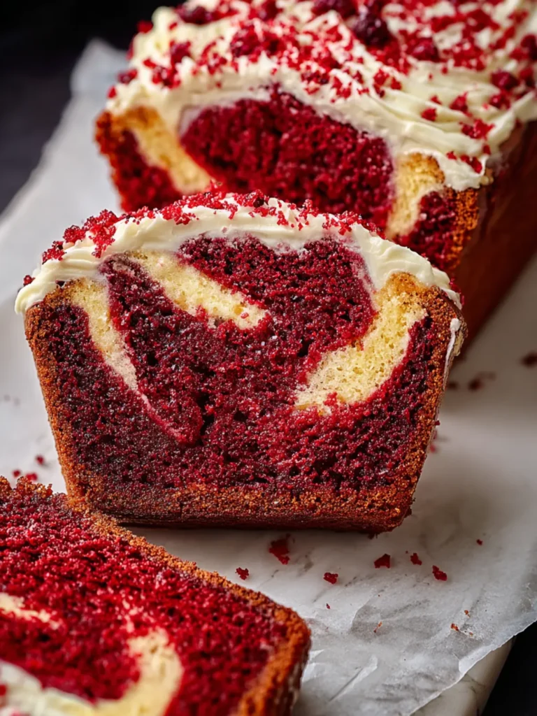 Irresistible Red Velvet Loaf Cake Recipe for Sweet Decadence First Image