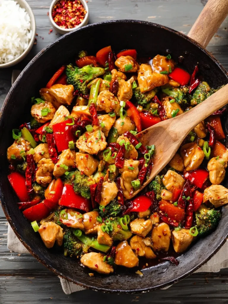 25-Minute Healthy Kung Pao Chicken First Image