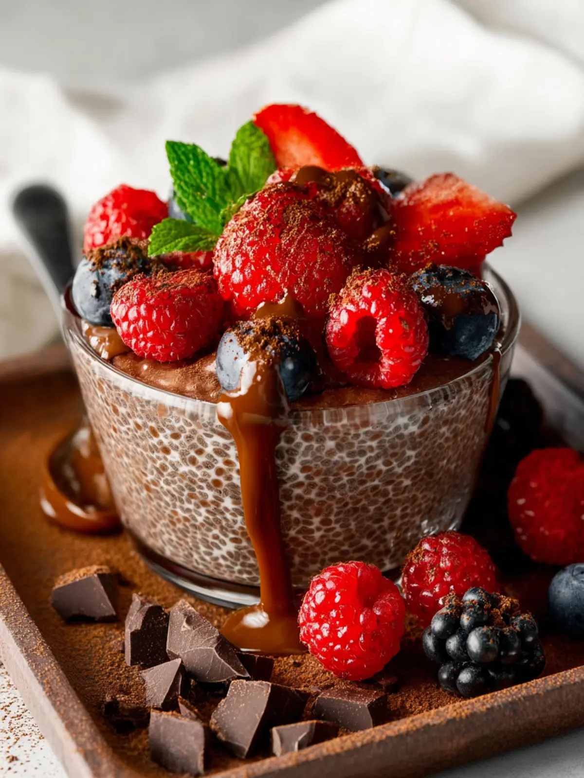 Chocolate Chia Pudding First Image
