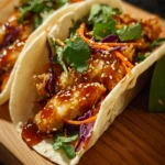 Crunchy Asian-Style Chicken Tacos: A Flavorful Twist! First Image