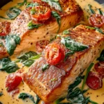 Irresistible Creamy Tuscan Salmon Recipe You’ll Love First Image