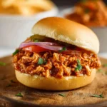 Cajun Chicken Sloppy Joes First Image
