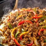 Mongolian Ground Beef First Image