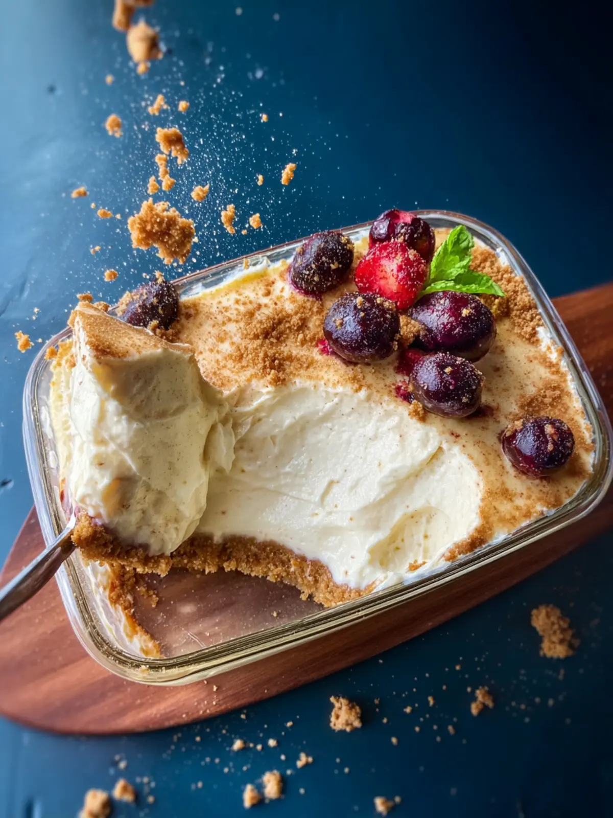 2-Ingredient Yogurt Cheesecake (Viral Recipe) First Image