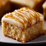 Banana Bars with Salted Caramel Frosting First Image