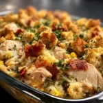 Comforting Chicken and Stuffing Casserole Recipe First Image
