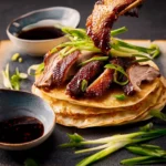 Air Fryer Crispy Duck with Pancakes First Image