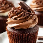 Best Chocolate Cupcakes {Soft and Moist} First Image
