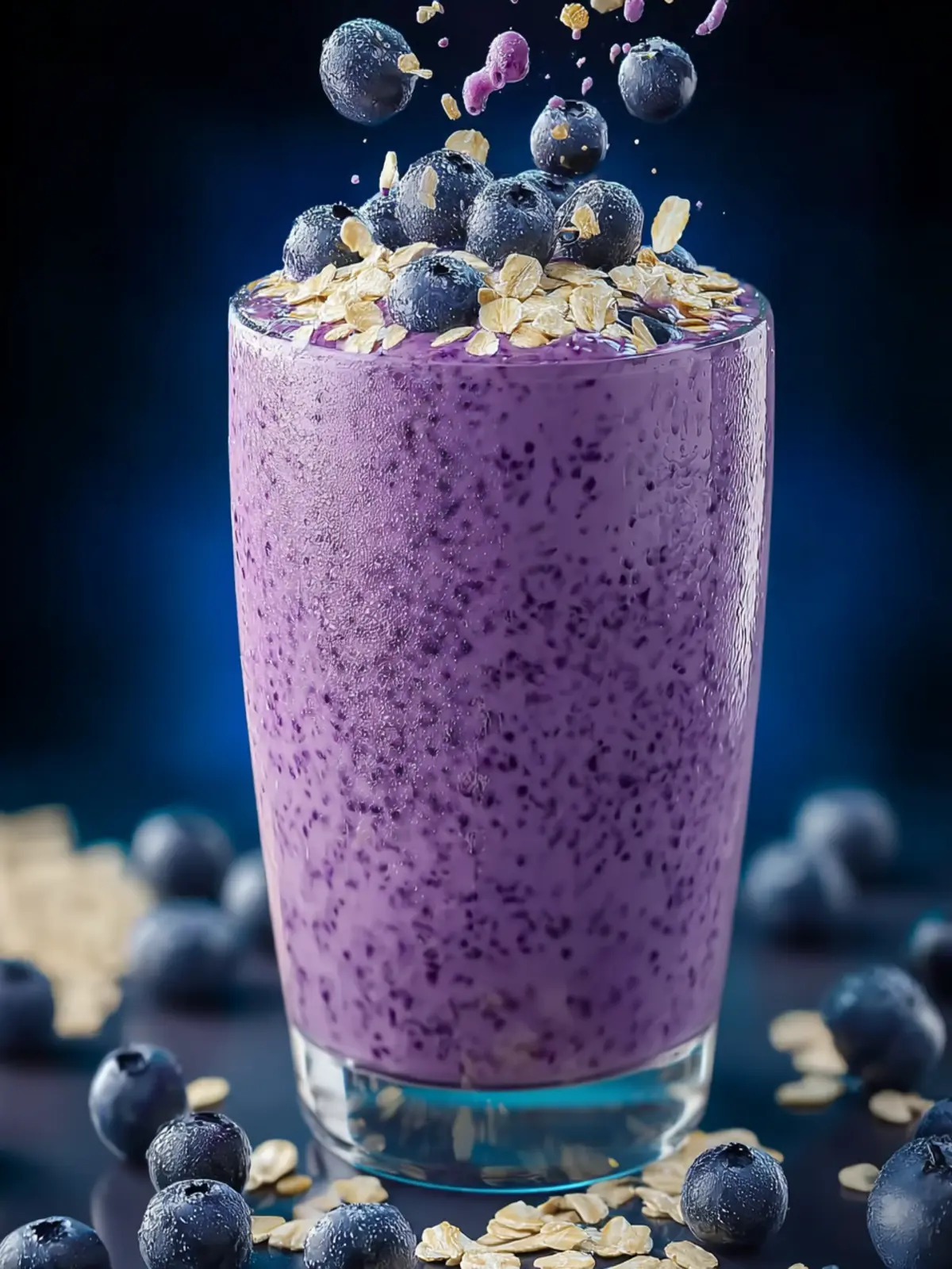 Blueberry Oatmeal Smoothie: An Incredible Ultimate Recipe First Image