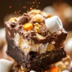 Chocolate Peanut Butter Marshmallow Fudge First Image