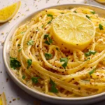 Lemon Garlic Pasta First Image