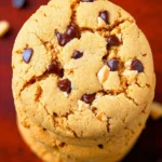 Peanut Butter Chocolate Chip Cookies {Soft & Chewy} First Image