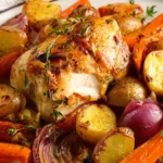 Roasted Chicken and Vegetables First Image