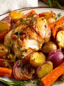 Roasted Chicken and Vegetables First Image
