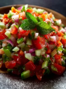 Shirazi Salad First Image