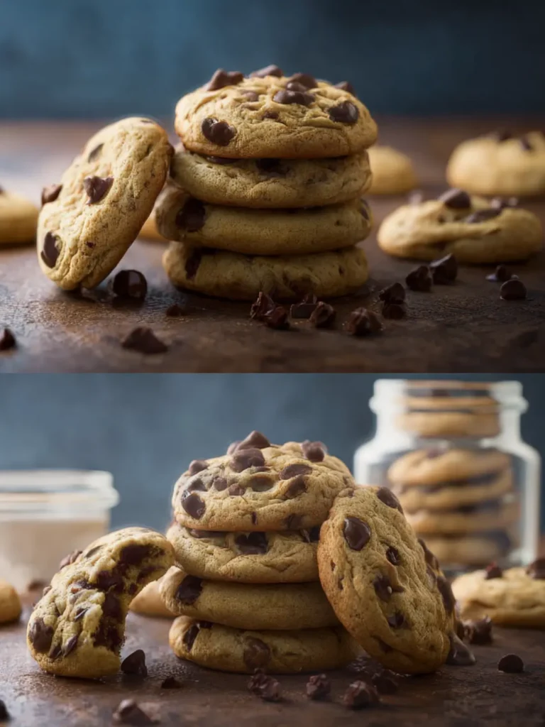 Soft Chocolate Chip Cookies First Image