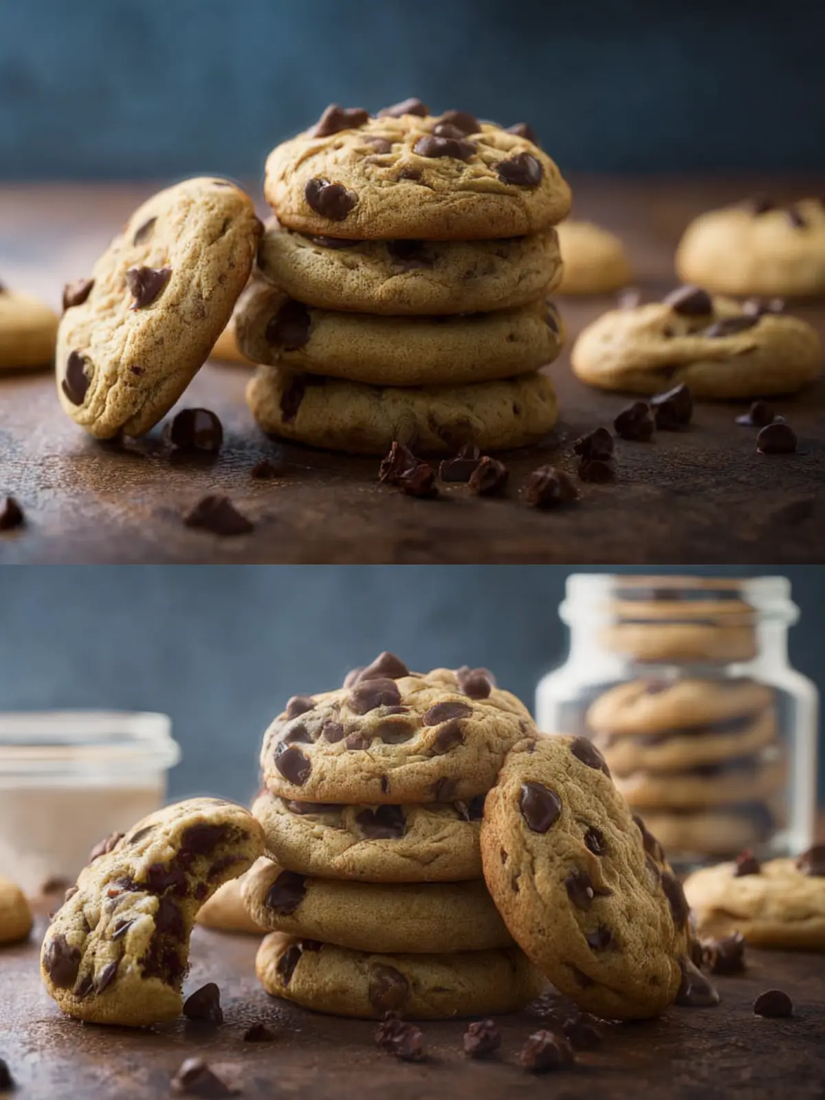 Soft Chocolate Chip Cookies First Image
