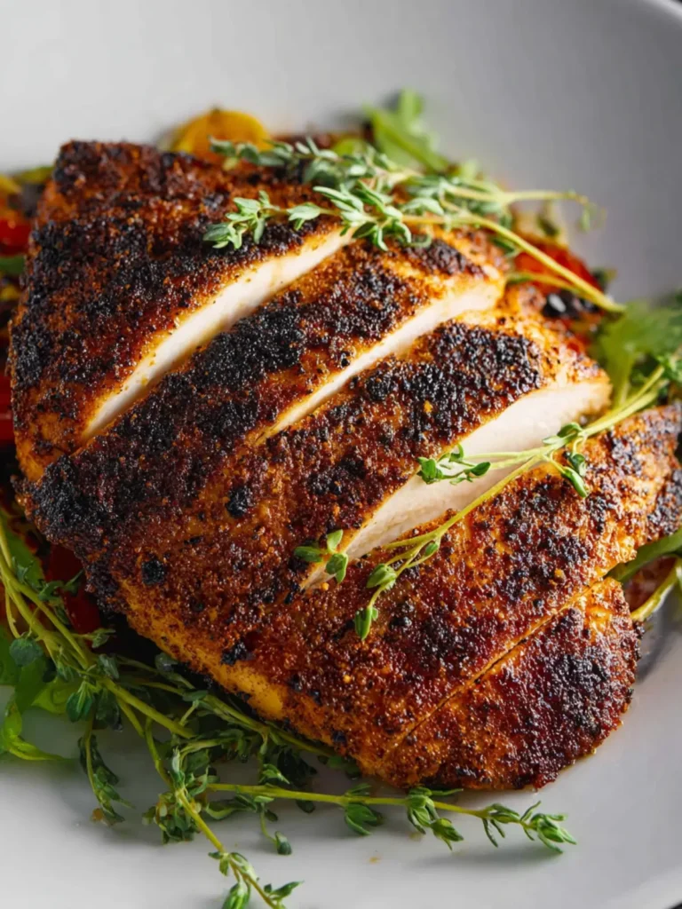 Blackened Chicken First Image