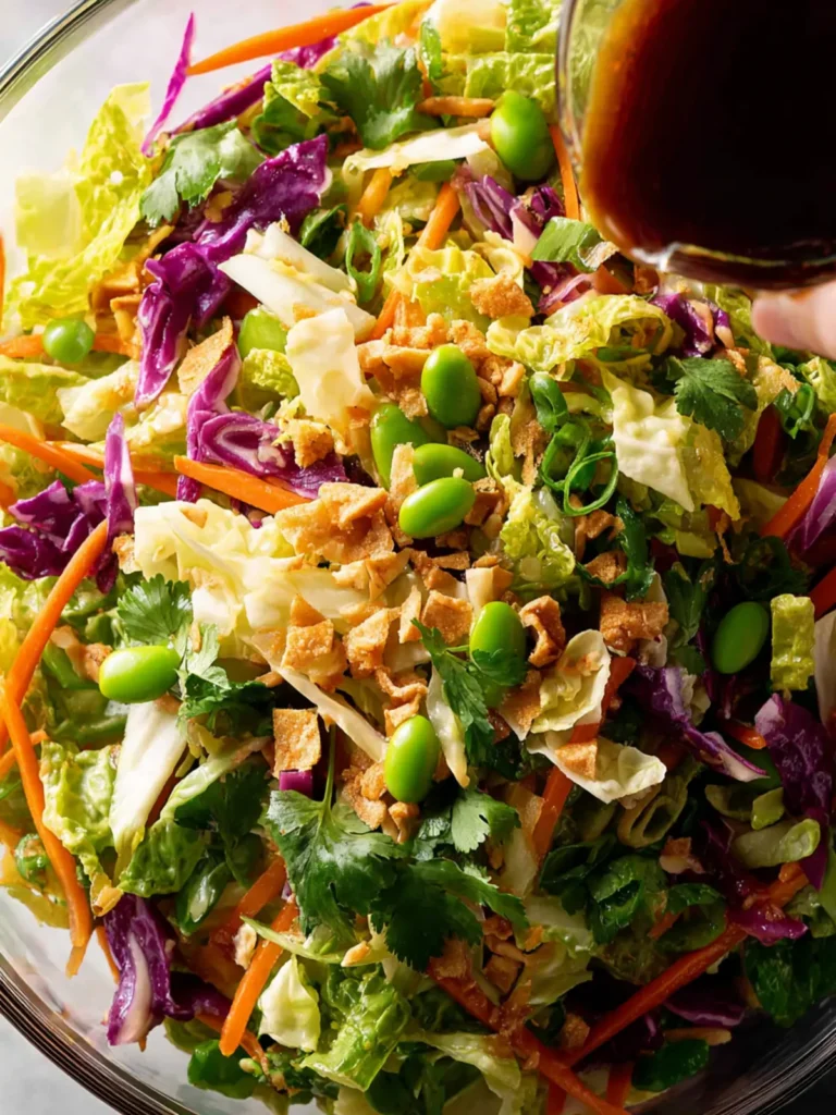 The BEST Asian Chopped Salad w/ Cabbage First Image