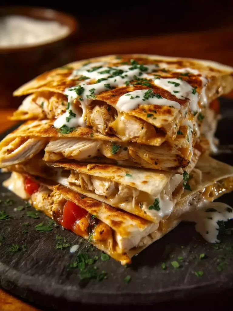 Chicken Ranch Quesadilla First Image