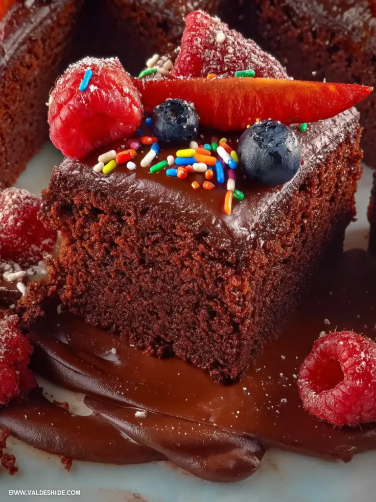 Death by Chocolate Cake First Image