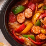 Sausage Peppers Crockpot First Image